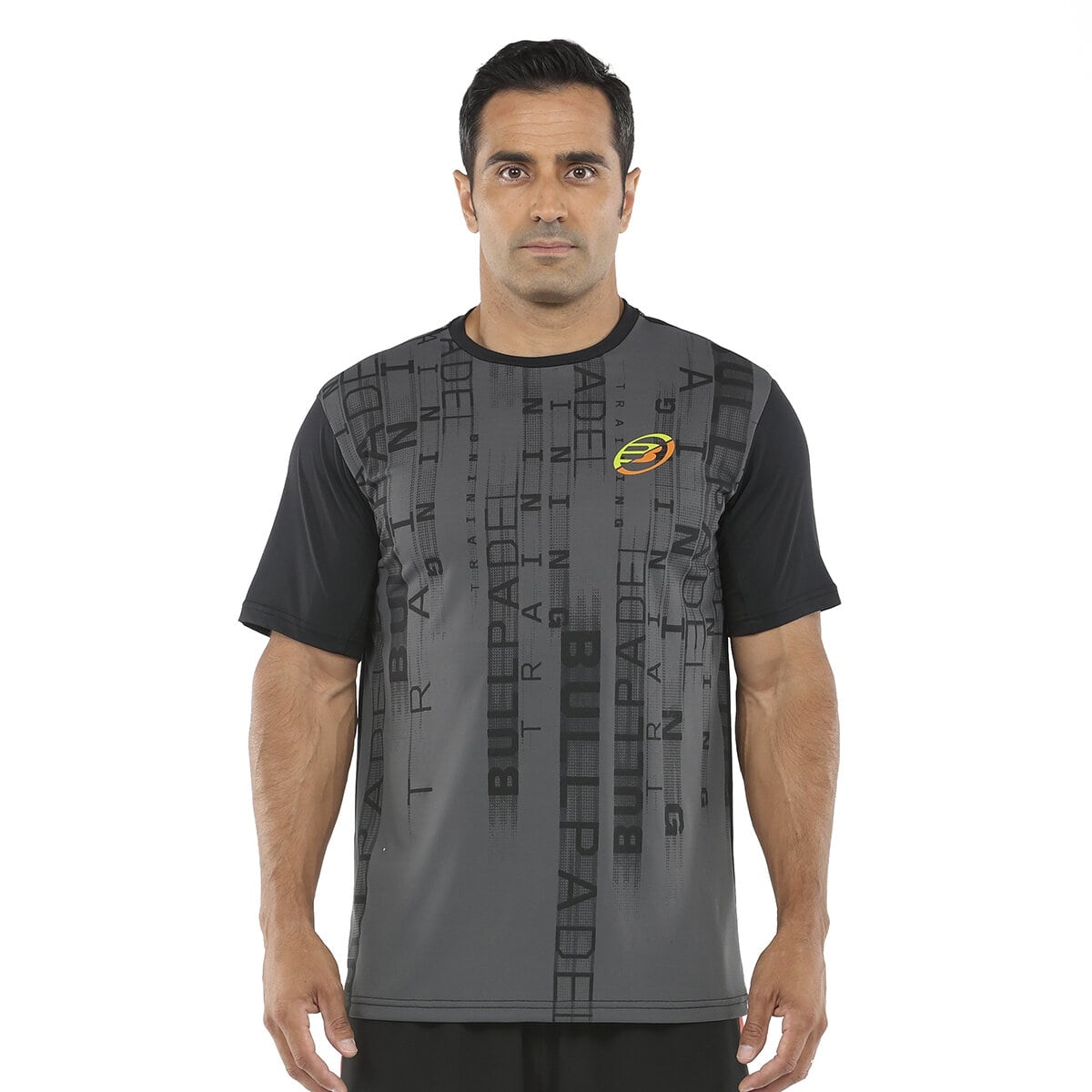 Bullpadel-005-Tepompo-padel-tshirt-sort-p