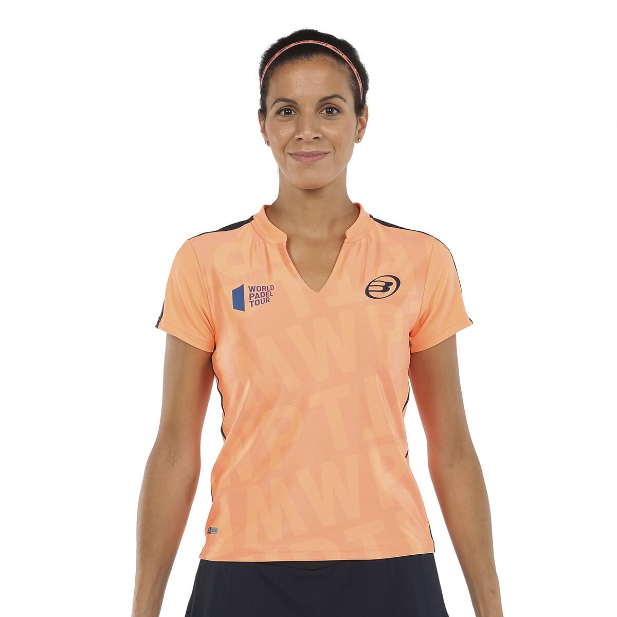 Bullpadel-Yacopi-Dame-Polo-529-Naranja-Fluor-p