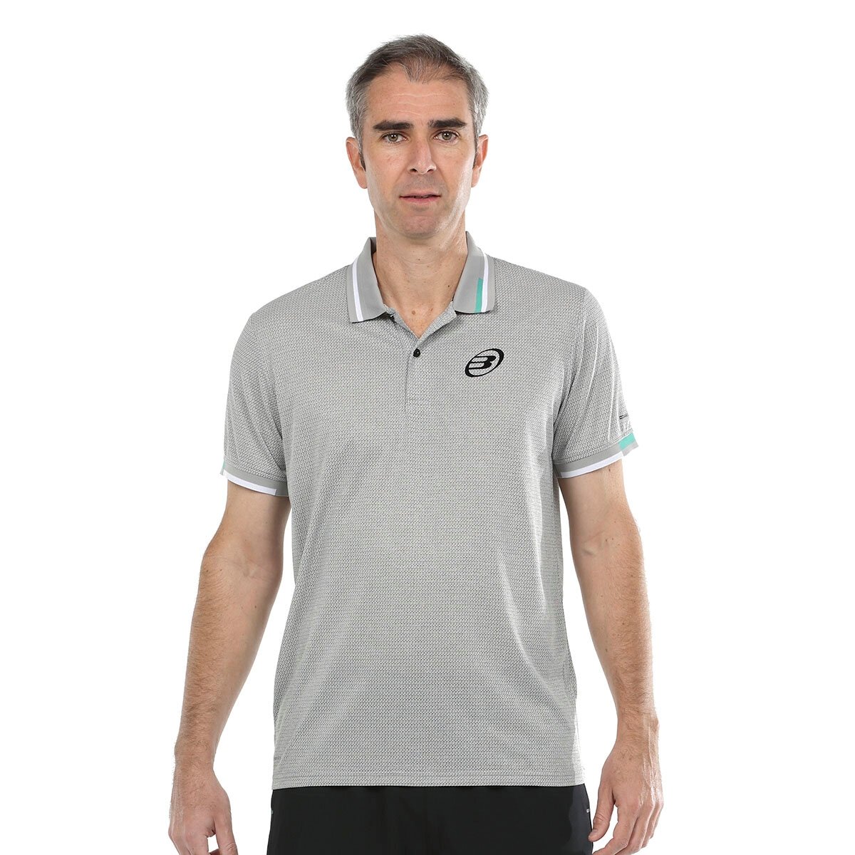 Maceo-Polo-202-Gris-Claro-Tej-Bicolor-Padel-tshirt-p