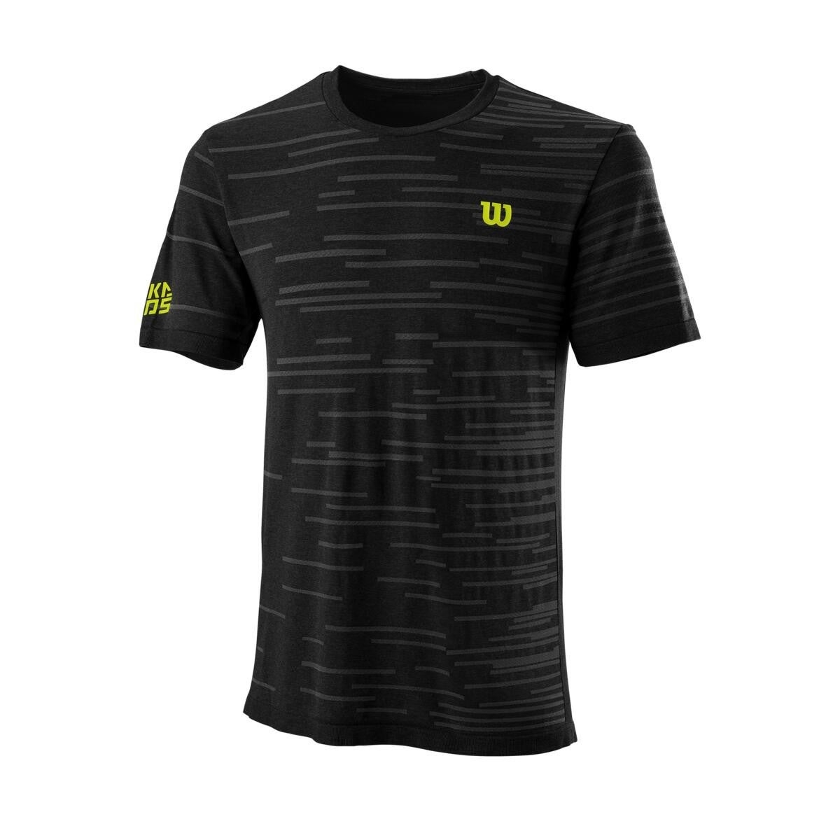 Wilson-Kaos-Rapide-Seamless-Crew-T-shirt-Black-p