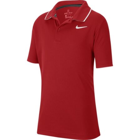 Nike Court Dry Polo Team Junior Red