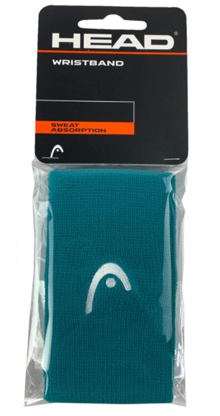 Head Double Sweatband Turquoise 2-Pack