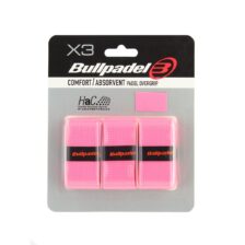Bullpadel Comfort/Absorvent Padel Overgrip Pink 3-pack