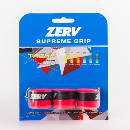 ZERV Supreme Grip Red 3 kpl