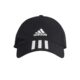 Adidas-3-Stripes-Cap-Black