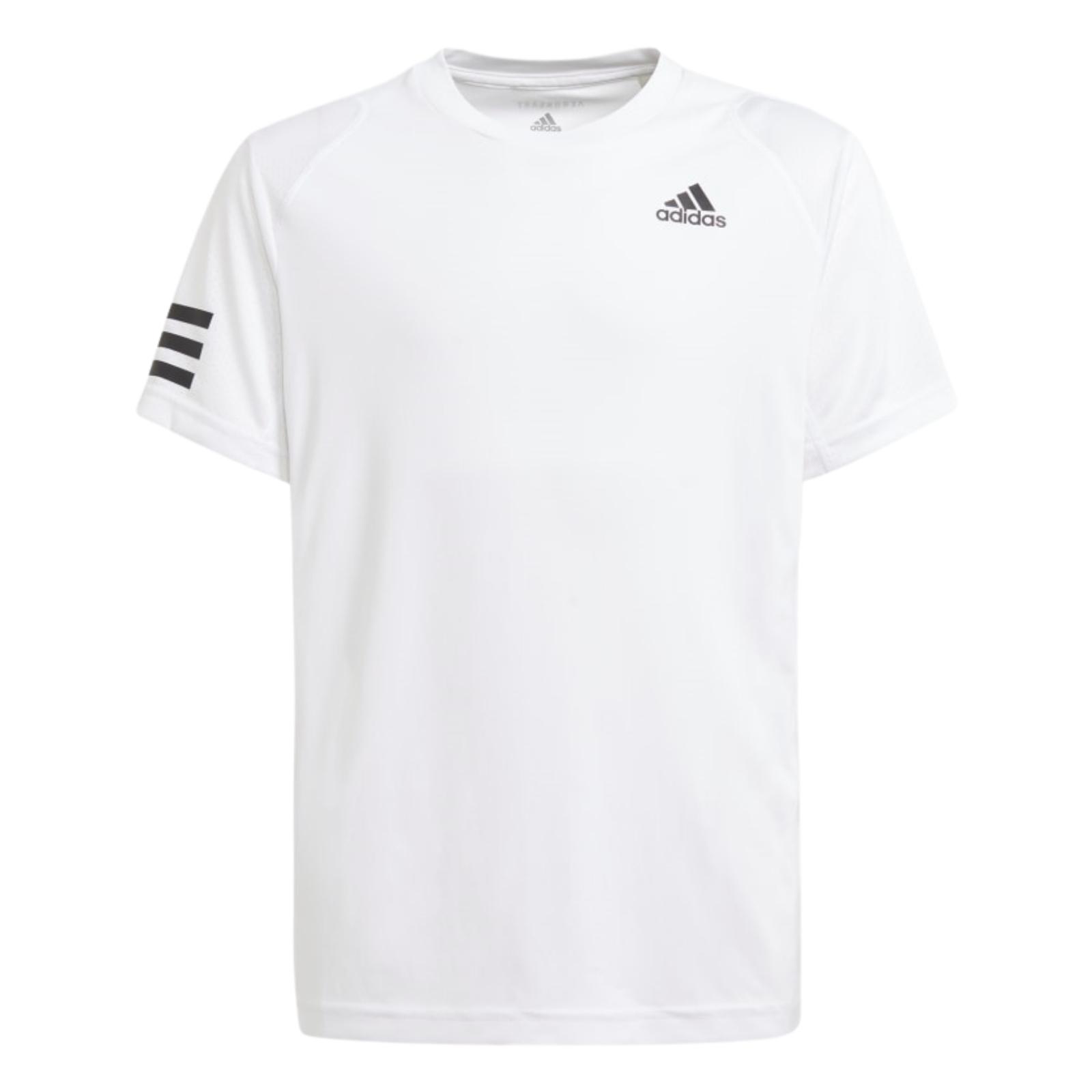 Adidas-Boys-Club-3-Stribe-T-shirt-White-2