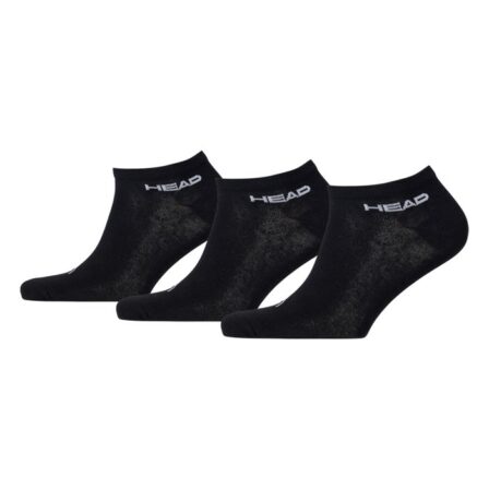 Head Ankle Socks 3-pack Black