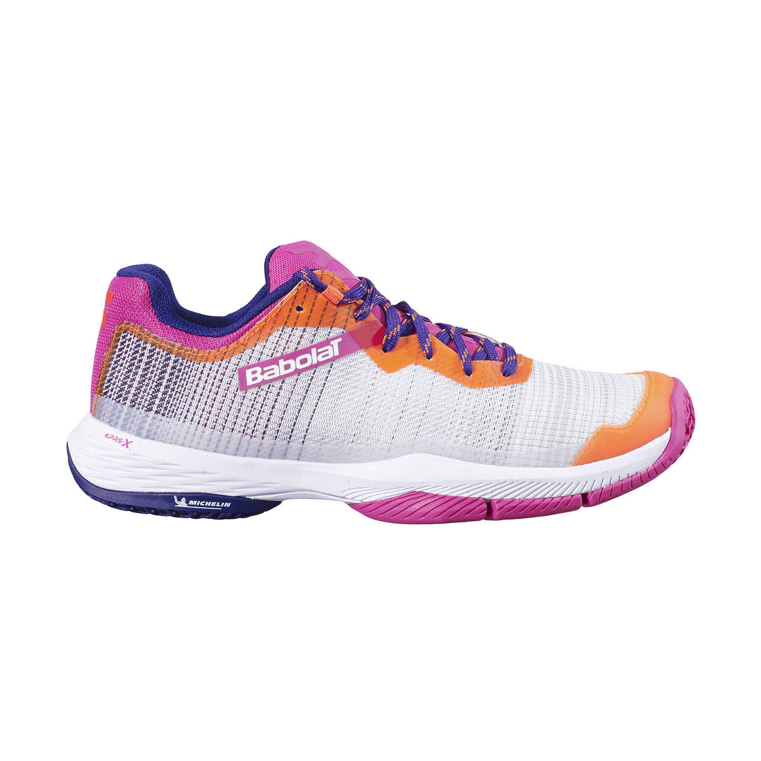 Babolat-Jet-Ritma-Dame-Grey-Pink-Peacock-padelsko