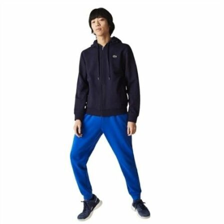 Lacoste-Zipper-Hoodie-Navy-Blue-foran-1