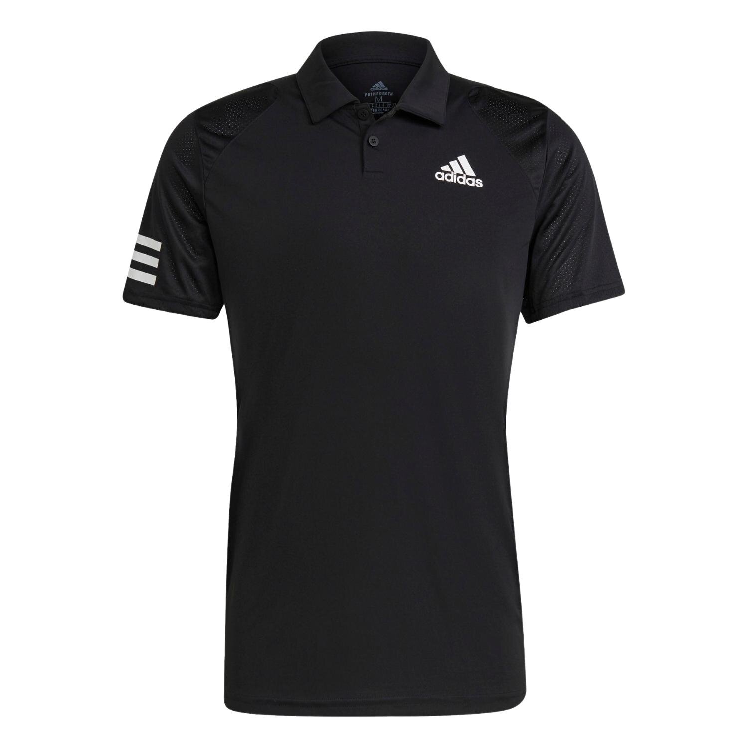 Adidas-Club-3STR-Polo-Black-2