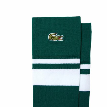 Lacoste-Sport-Compression-Zone-Striped-Socks-Green-Tennis
