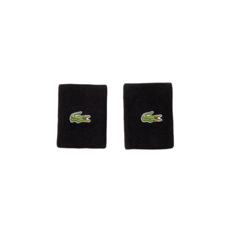 Lacoste-black-sweatband-wristband-RL9272-1