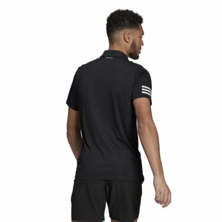 Adidas-Club-3-Stripes-Polo-Black-herre