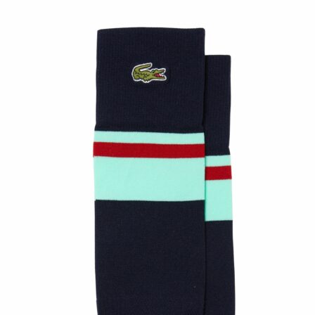 Lacoste-Sport-Compression-Zone-Striped-Socks-Navy-blue-Tennis-stroemper