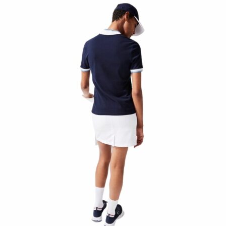 Lacoste-Sport-Fit-Stretch-Pique-Dame-Polo-Navy-Blue-White-padel-tshirt