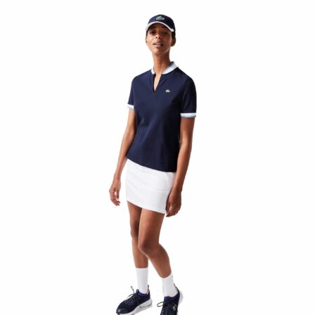 Lacoste-Sport-Fit-Stretch-Pique-Dame-Polo-Navy-Blue-White-traenings-t-shirt