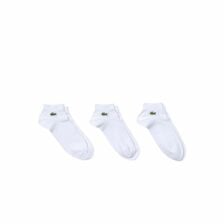 Lacoste Sport Low-Cut Cotton Socks 3-Pack White