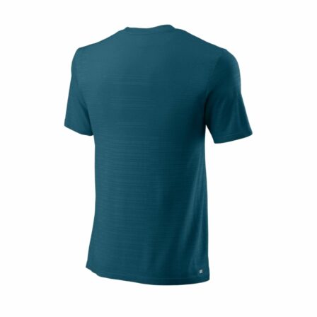 Wilson-Bela-Seamless-Crew-T-shirt-Blue-Coral-Padel