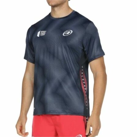 Bullpadel-Rogor-T-shirt-azul-Marino-Padel-T-shirt