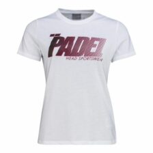Head Padel SPW T-shirt Women White