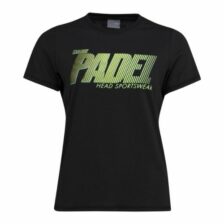 Head Padel SPW T-shirt Women Black