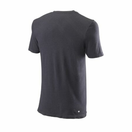 Wilson-Surge-Crew-T-shirt-Black-Padel-t-shirt