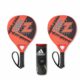 ZERV-Padel-Pakketilbud-ZERV-Phantom-Padel-Elite-BlackOrange-Adidas-Speed-RX