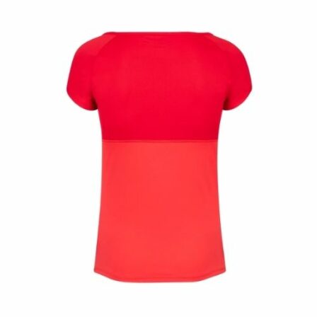 babolat-Play-Cap-Dame-T-shirt-Tomato-Red-Sports-t-shirt