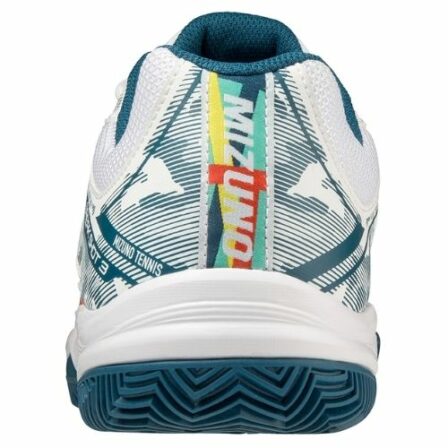 Mizuno-Breakshot-3-CC-WhiteCherry-Tom-Tennis-sko