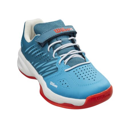 Wilson-Kaos-K-2-Junior-Blue-Coral-White-tennissko-foran