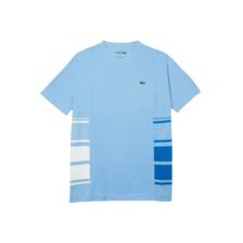 Lacoste Sport Crew Neck T-shirt Blue/White