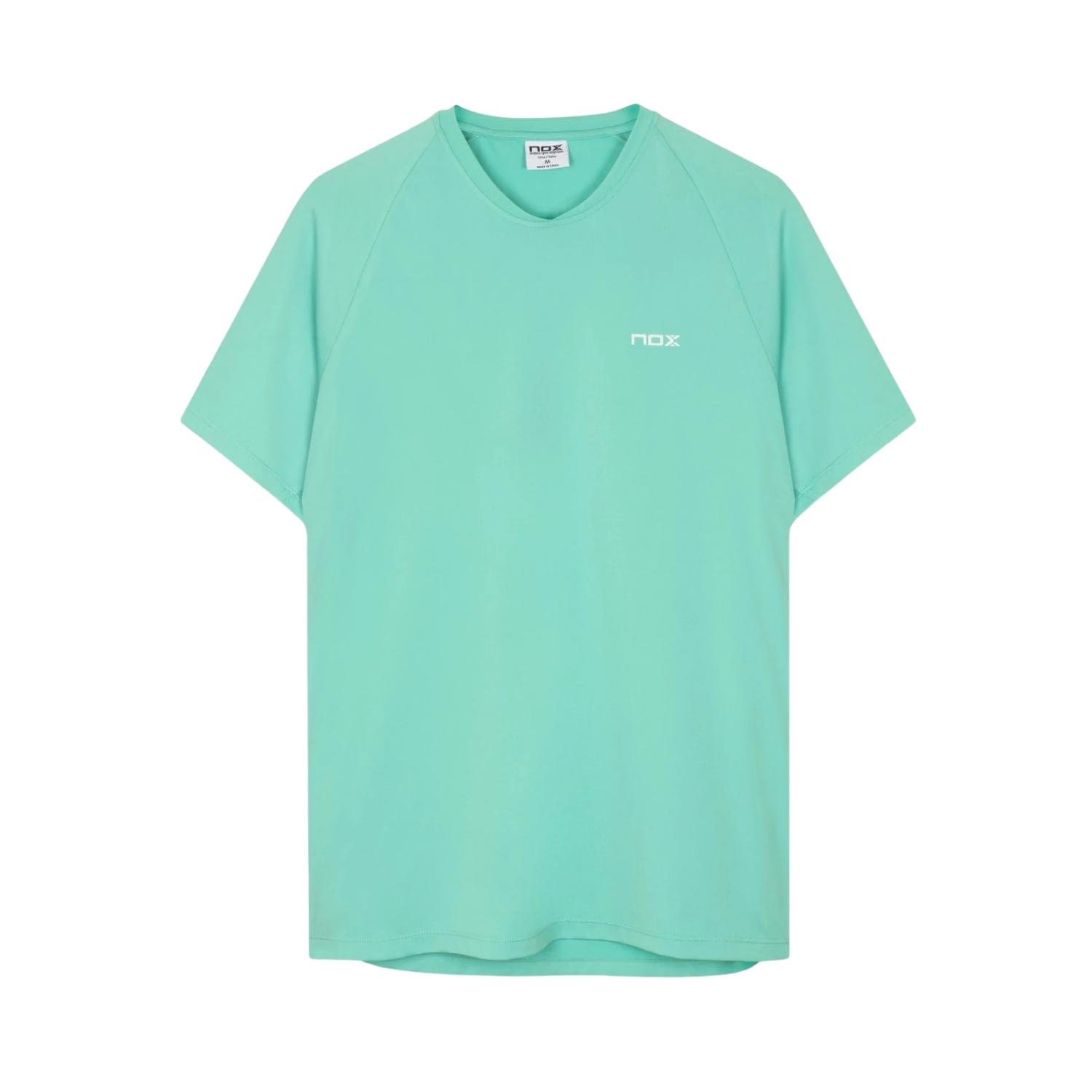 Nox-Pro-Fit-T-shirt-Electric-Green-herre-padel-t-shirt-foran