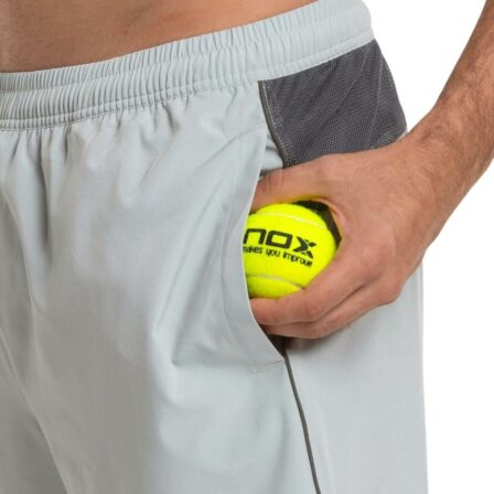 Nox-Pro-Shorts-Light-Grey-padel-shorts