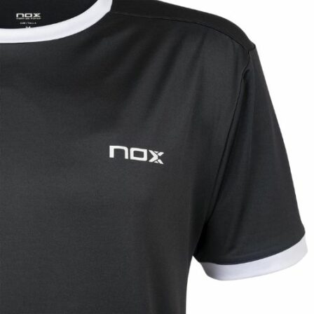 Nox-Team-Plomo-T-shirt-Black-Padel-shirt