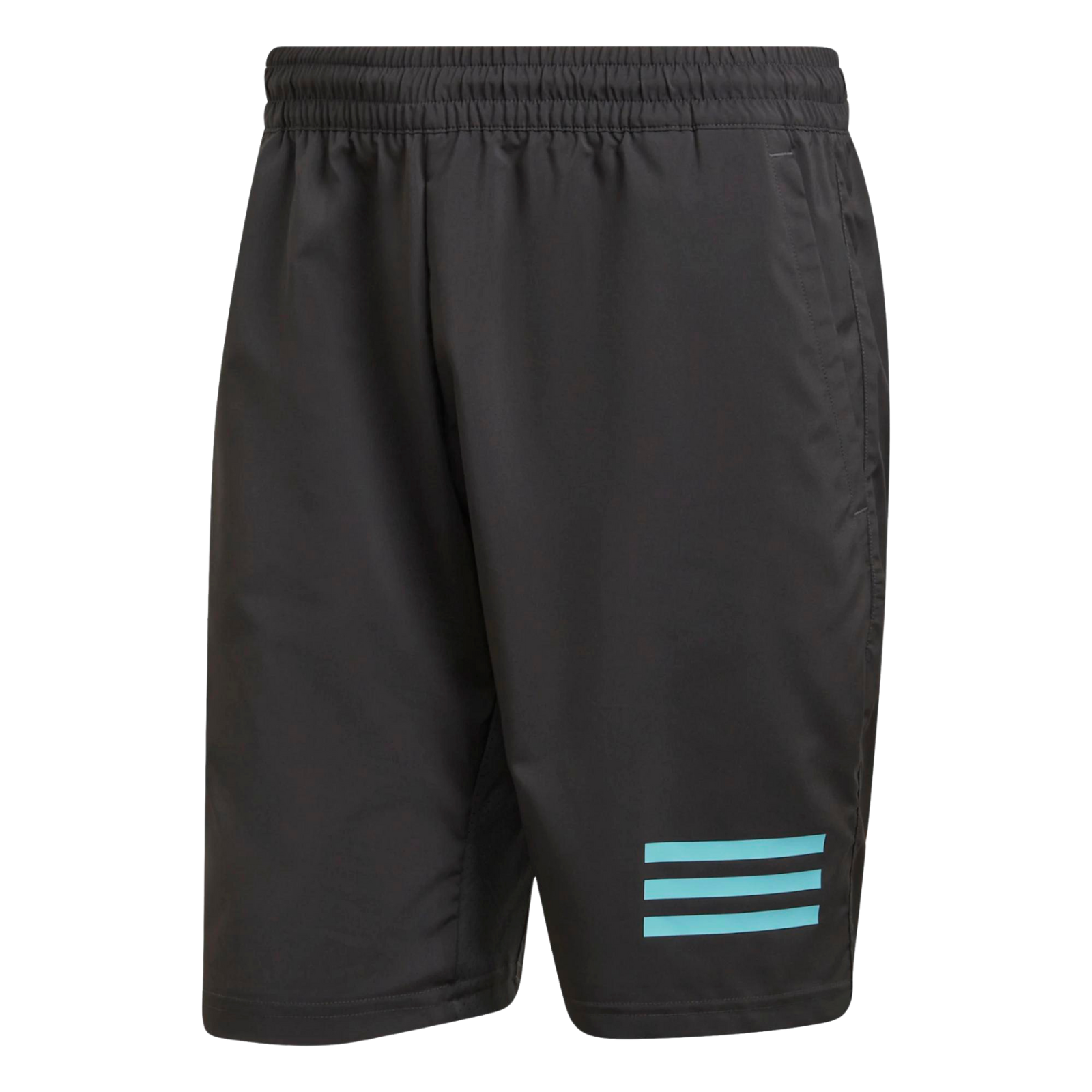 Adidas-Club-3-Stripe-Shorts-Grey