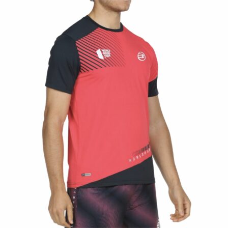 Bullpadel-Ricione-T-Shirt-Neon-Crimson-Herre-padel