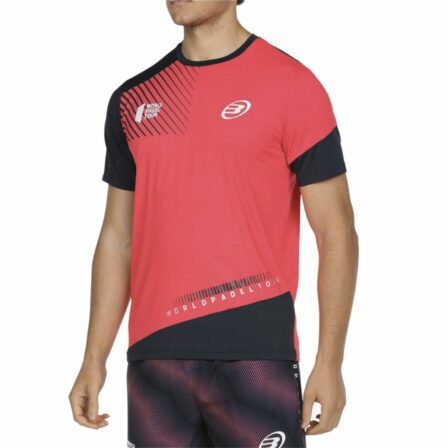 Bullpadel-Ricione-T-Shirt-Neon-Crimson-Padel-t-shirt