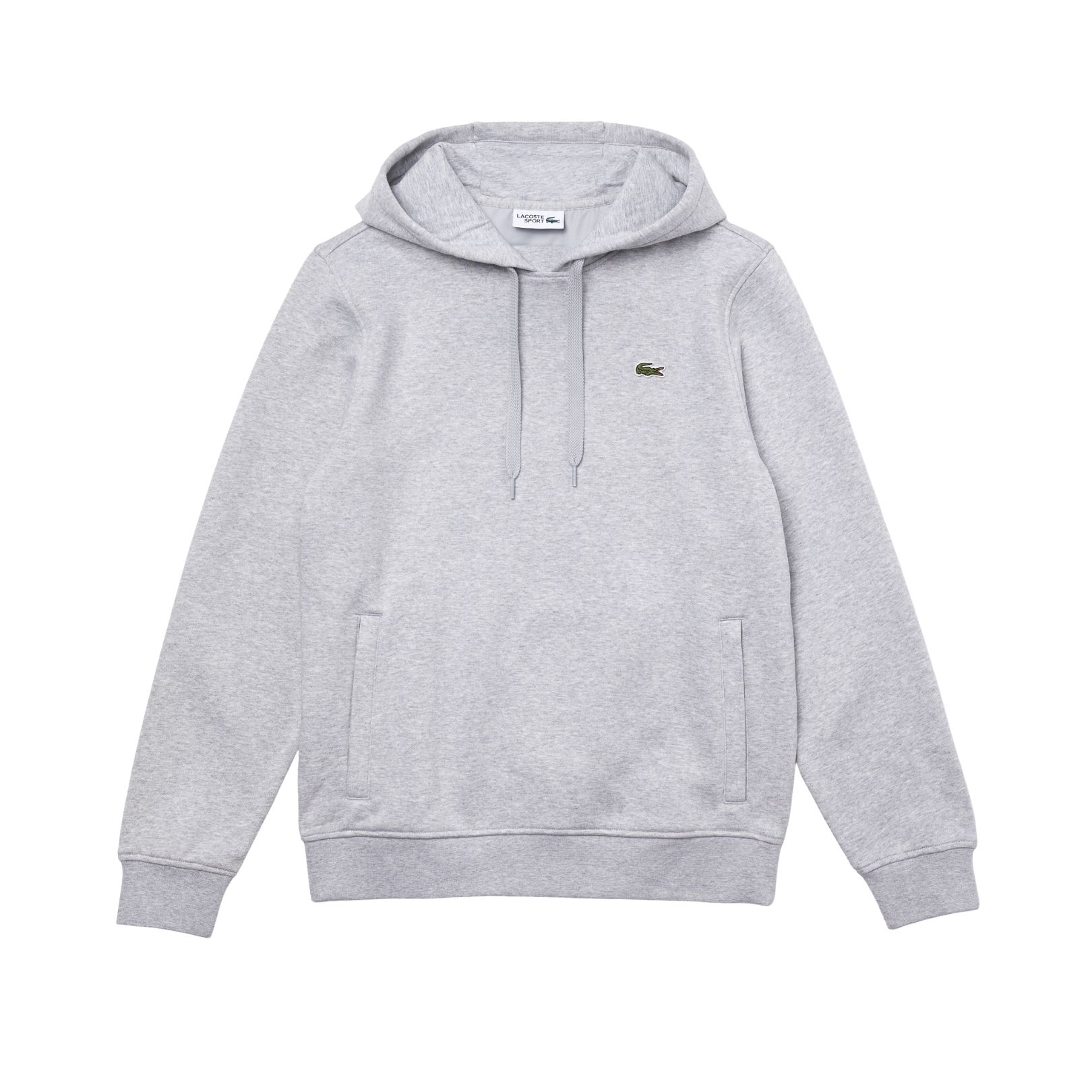 Lacoste-Sport-Fleece-Hoodie-Grey-Padel-Tennis-Haettetroje