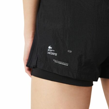 Lacoste-dame-shorts-sort