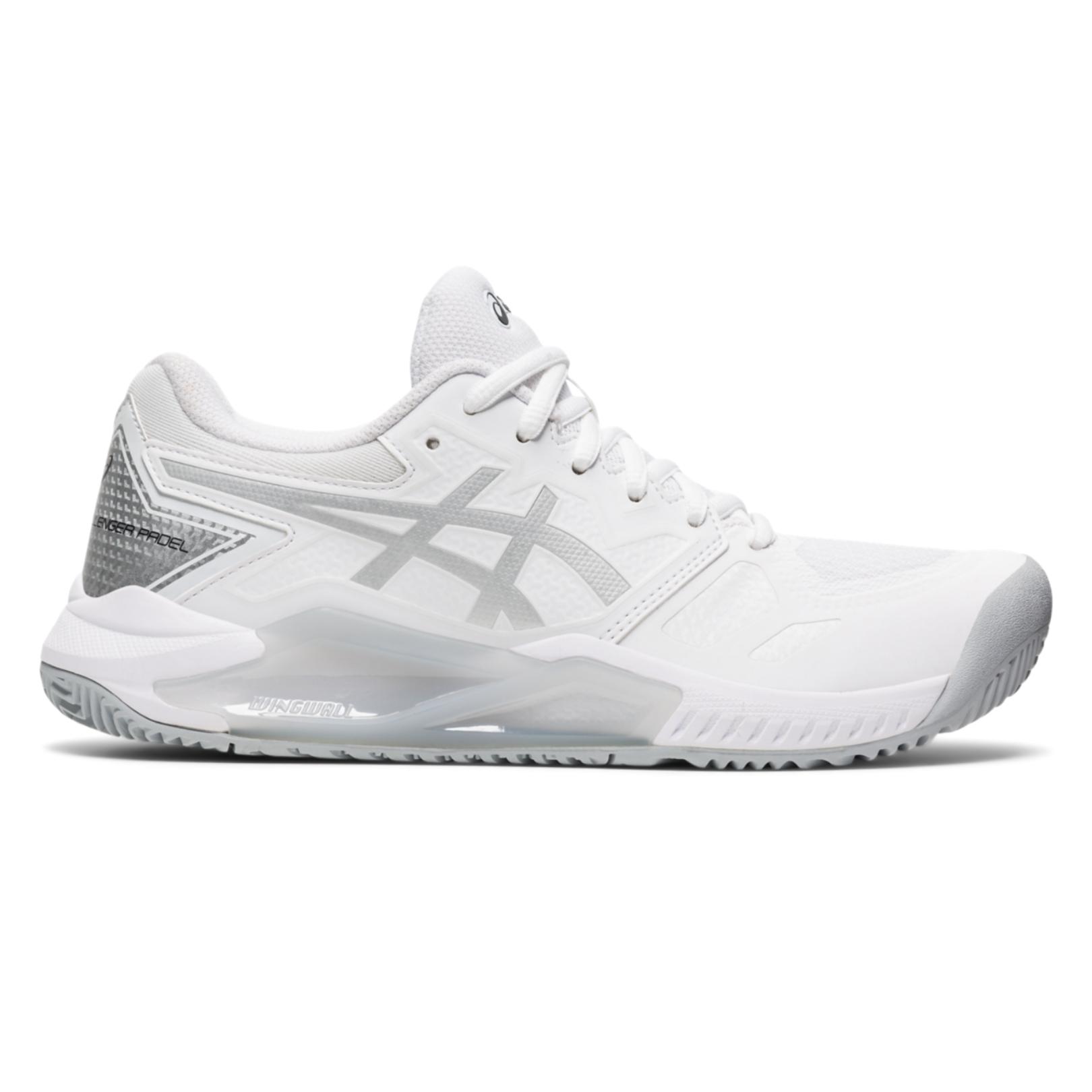 Asics-Gel-Challenger-13-Padel-Women-WhitePure-silver-padel-sko-1