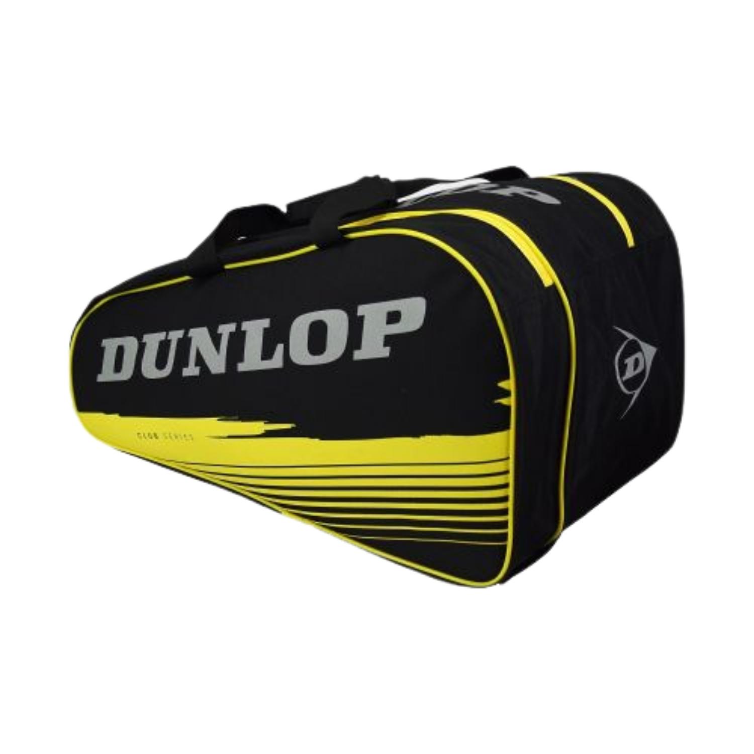 Dunlop-Paletero-Club-Bag-BlackYellow-padeltaske