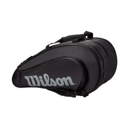 Wilson-Rak-Pak-BlackCharcoal-padeltaske-skulderstropper