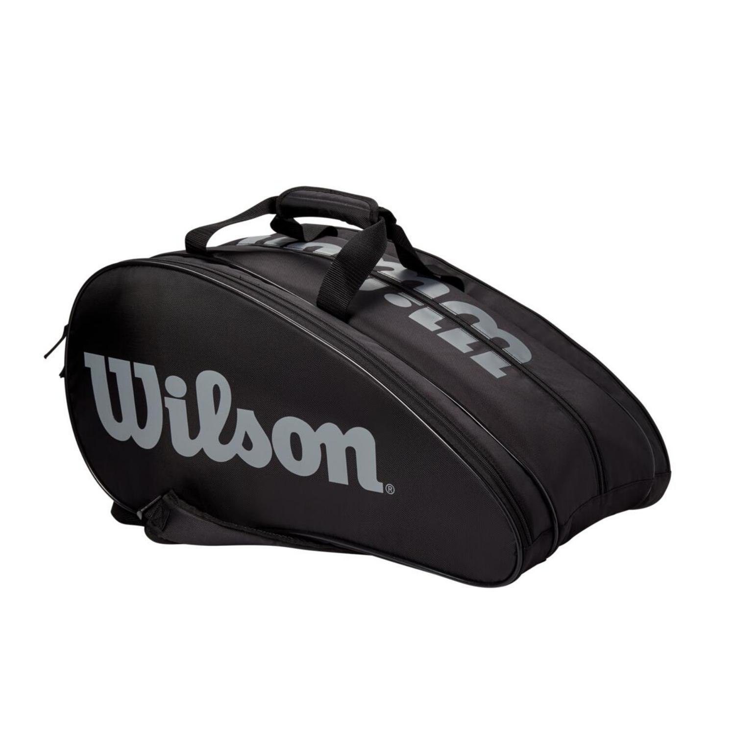 Wilson-Rak-Pak-BlackCharcoal-padeltaske