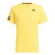Adidas-Club-3-Stripe-Tee-Yellow-tennis-tee