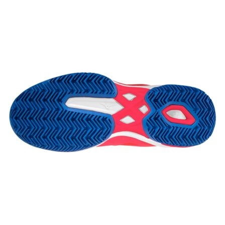 Mizuno-Wave-Exceed-Light-Padel-Driven-PinkPeace-Blue-padel-sko-1