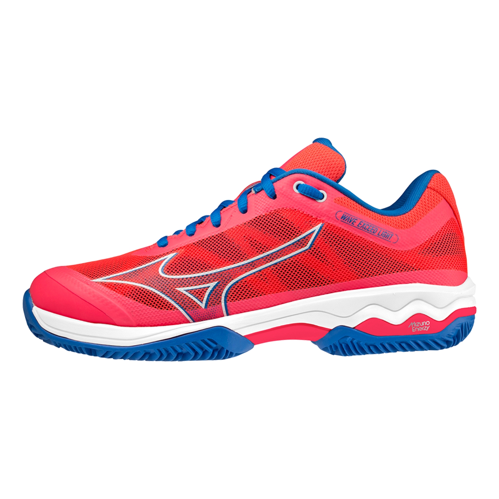 Mizuno-Wave-Exceed-Light-Padel-Driven-PinkPeace-Blue-padel-sko-2