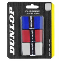 Dunlop Overgrip Tour Pro 3-pack White/Red/Blue