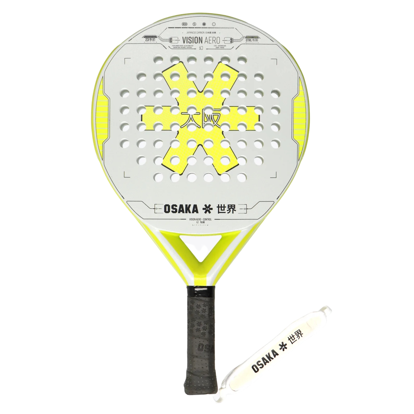 Osaka-Vision-Aero-Control-Grey-Lime-padelbat-2