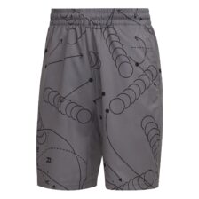 Adidas Club Graphic Shorts Grey