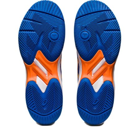 Asics-Gel-Game-9-ClayOC-Tuna-BlueSun-Peach-padel-sko-herre